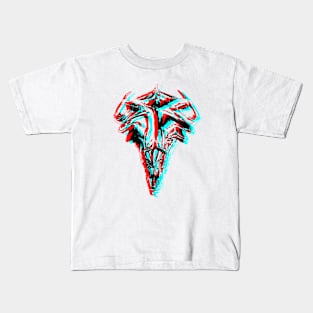 Retro 3D - Alien Xenomorph Queen Kids T-Shirt